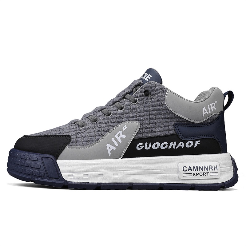 

M.M Party Мужские повседневные туфли на низком ходу серого цвета, цвет Gray