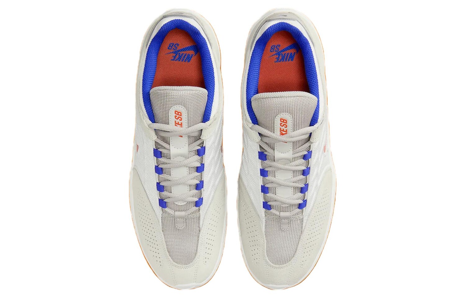 Мужская обувь Nike Sb Vertebrae Lifestyle, Light Bone/Coconut Milk/Dark Russet/Campfire Orange — фото 3