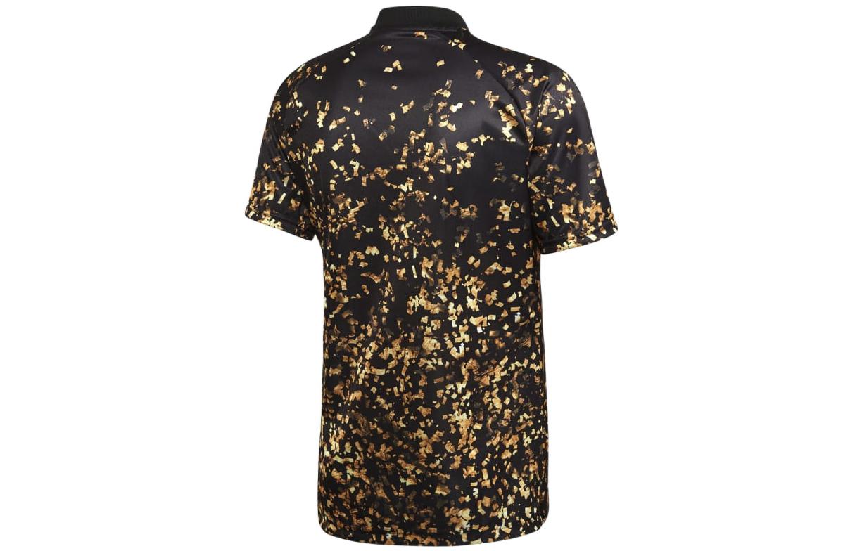 Джерси Men's adidas x EASPORTS Crossover 19-20 Season Casual Sports Full Print Short Sleeve Soccer/Football Jersey Black — фото 2