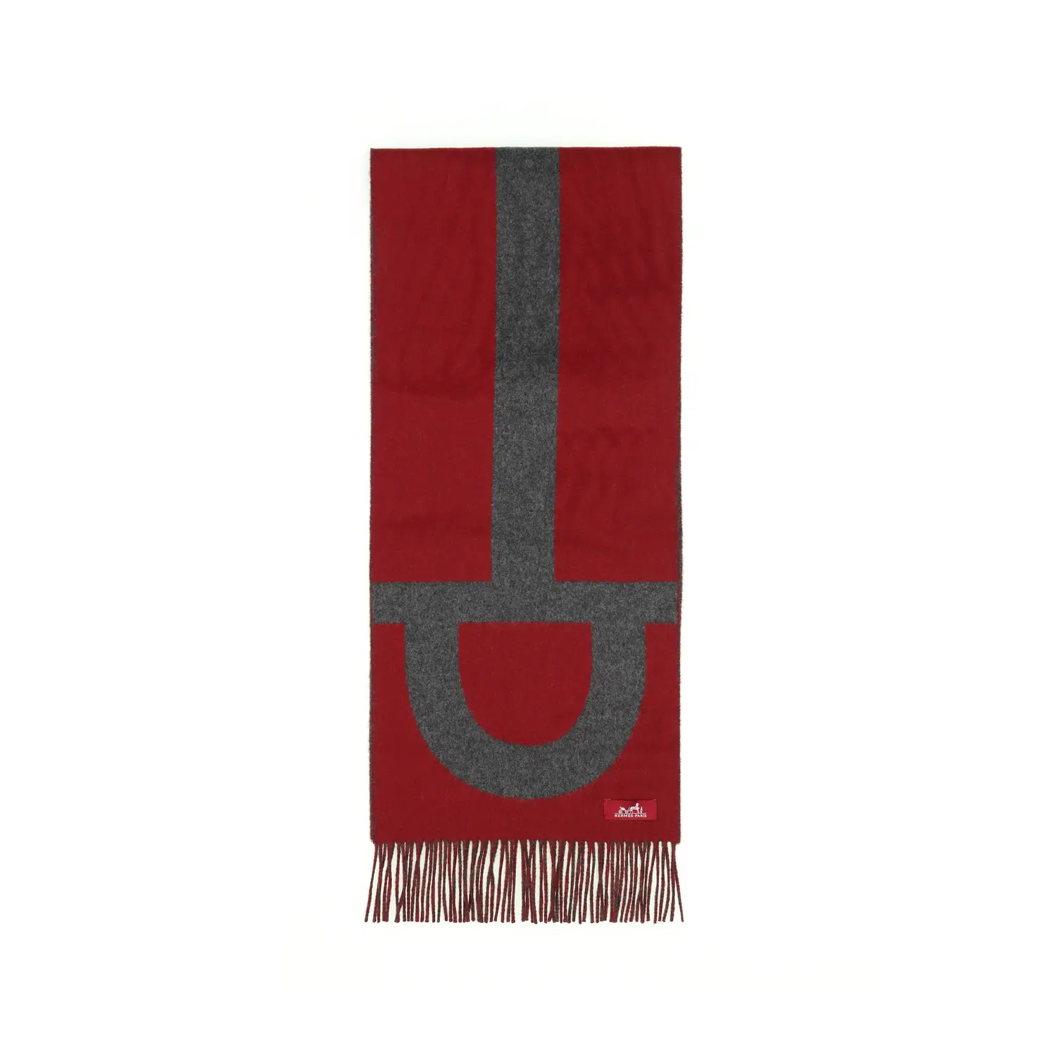 

Шерстяной шарф HERMES для женщин в мультиколоре