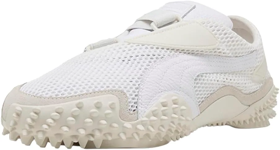 Мужские кроссовки PUMA Mostro Mesh Slip On для повседневной носки - белые, белый — фото 2