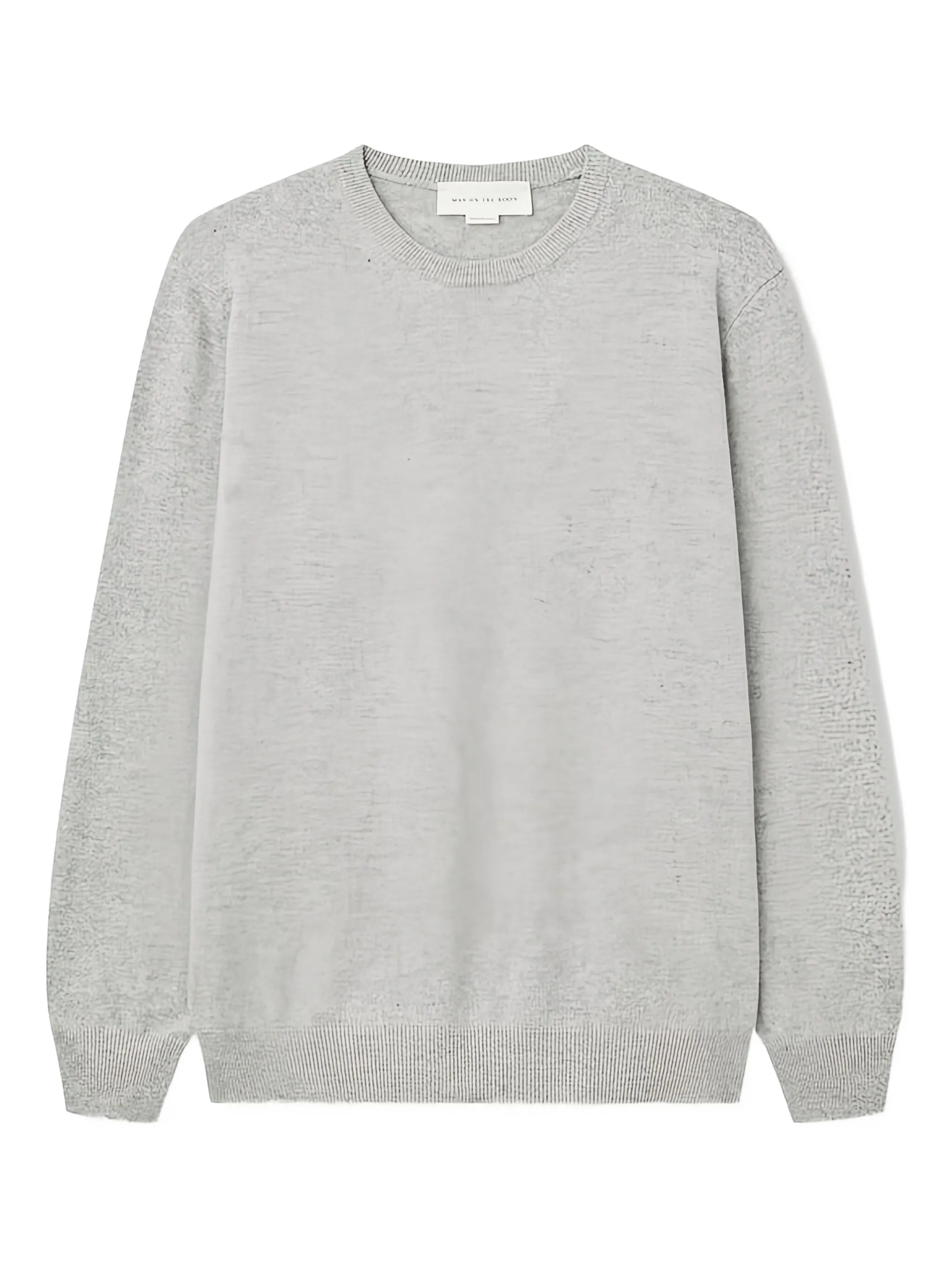 

Свитер в рубчик Man On The Boon., серый