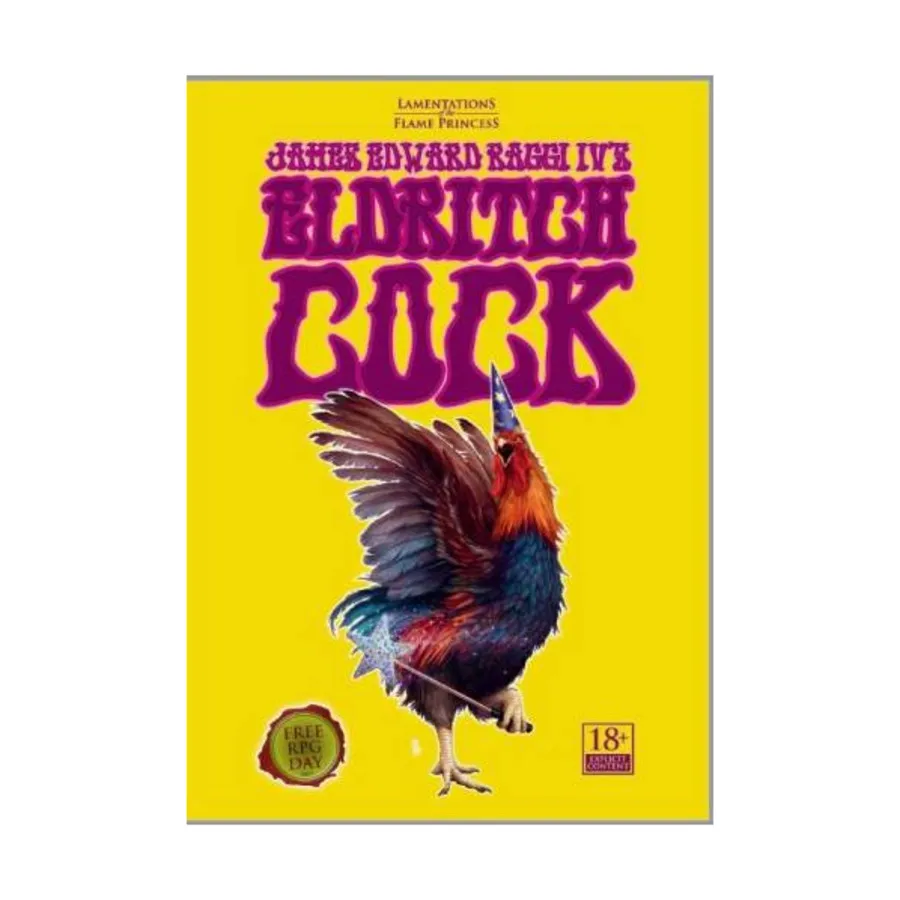 

Eldritch Cock (Free RPG Day 2018), Lamentations of the Flame Princess - Core Rules, Settings & Ephemera, твердый переплет