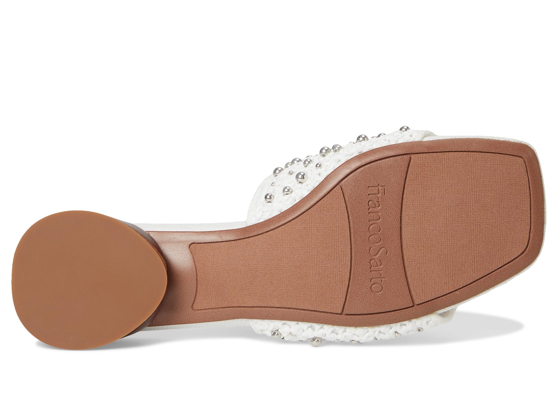Сандалии Franco Sarto Loran 3, цвет White Stud — фото 3