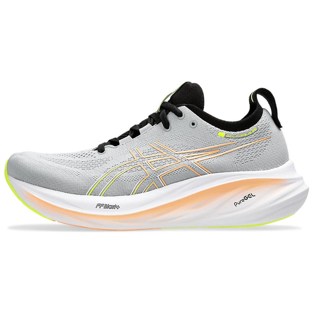 

Asics Gel Nimbus 26 Piedmont Grey Safety Yellow, серо-желтая