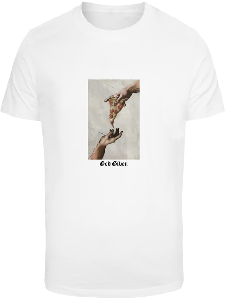 

Футболка God Given Pizza Tee Mister Tee, белый