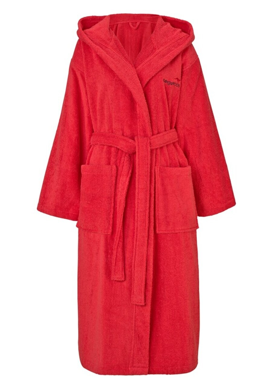 

Халат KangaROOS Long Bathrobe Cassidy, цвет fire red