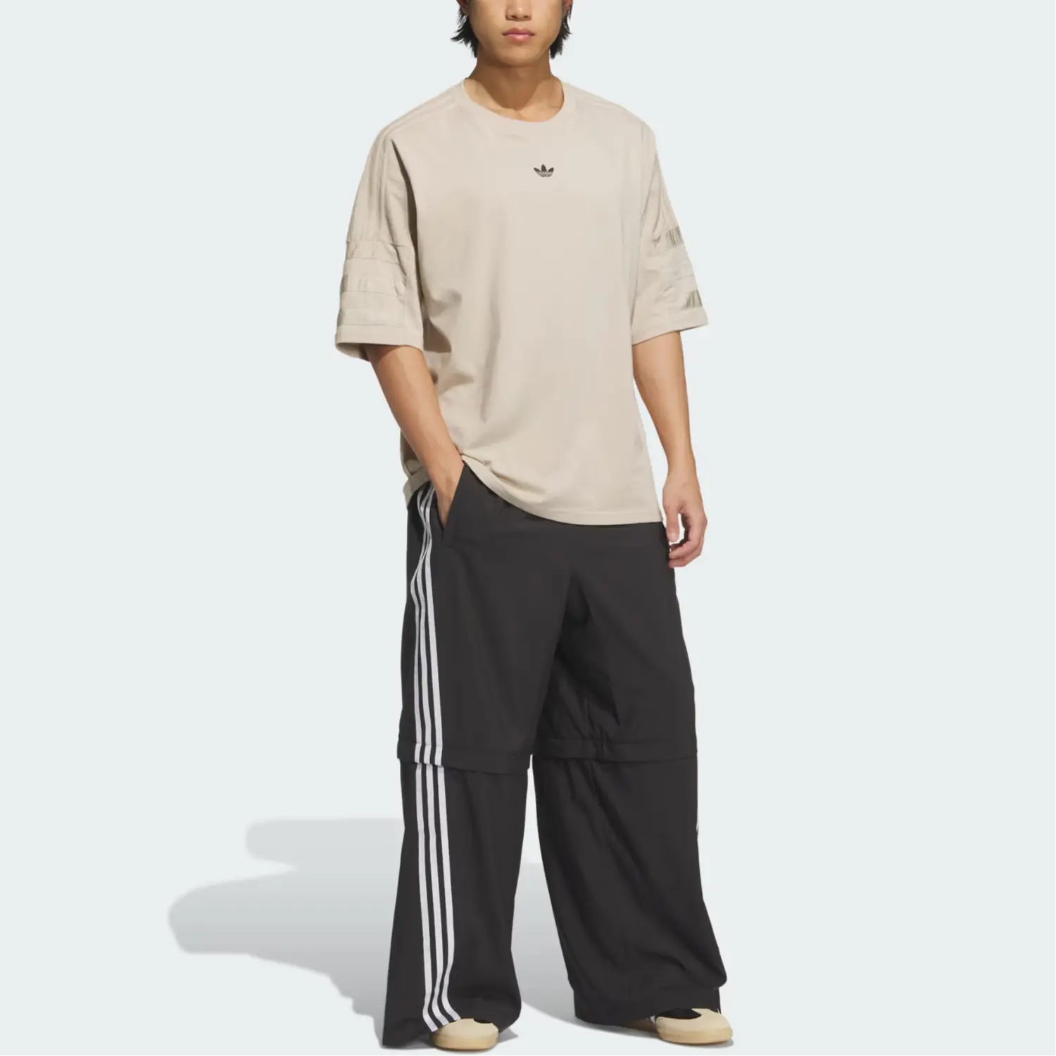 Adidas Originals Adilenium повседневные брюки Unisex Black — фото 3