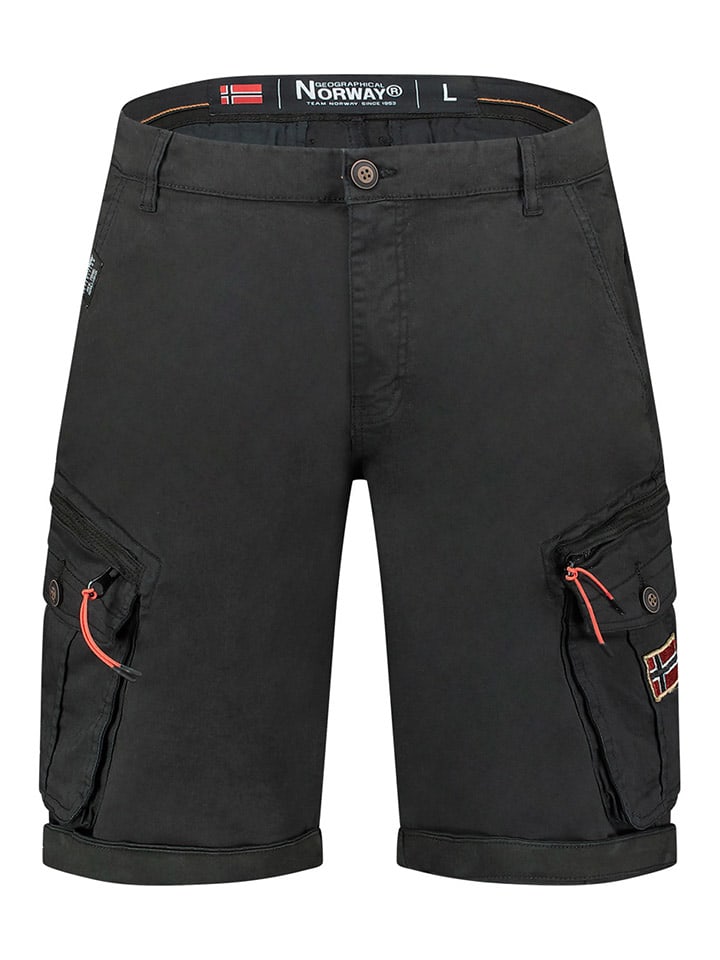 

Тканевые шорты Parento Geographical Norway, черный
