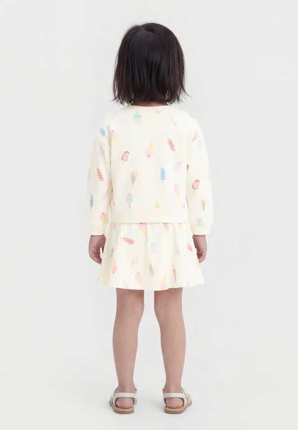 Свободная юбка прямого кроя Gap, New Off White — фото 2