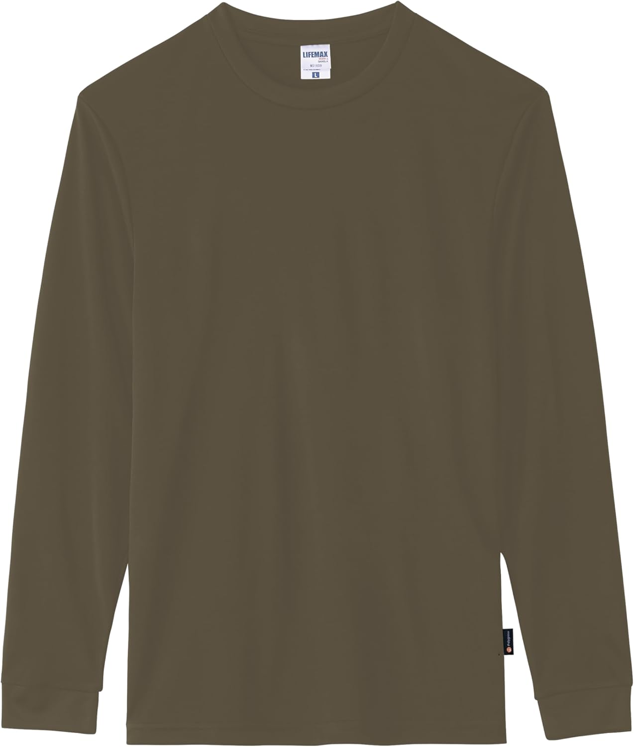 

Футболка унисекс LifeMax MS1609 с длинным рукавом для взрослых, хаки