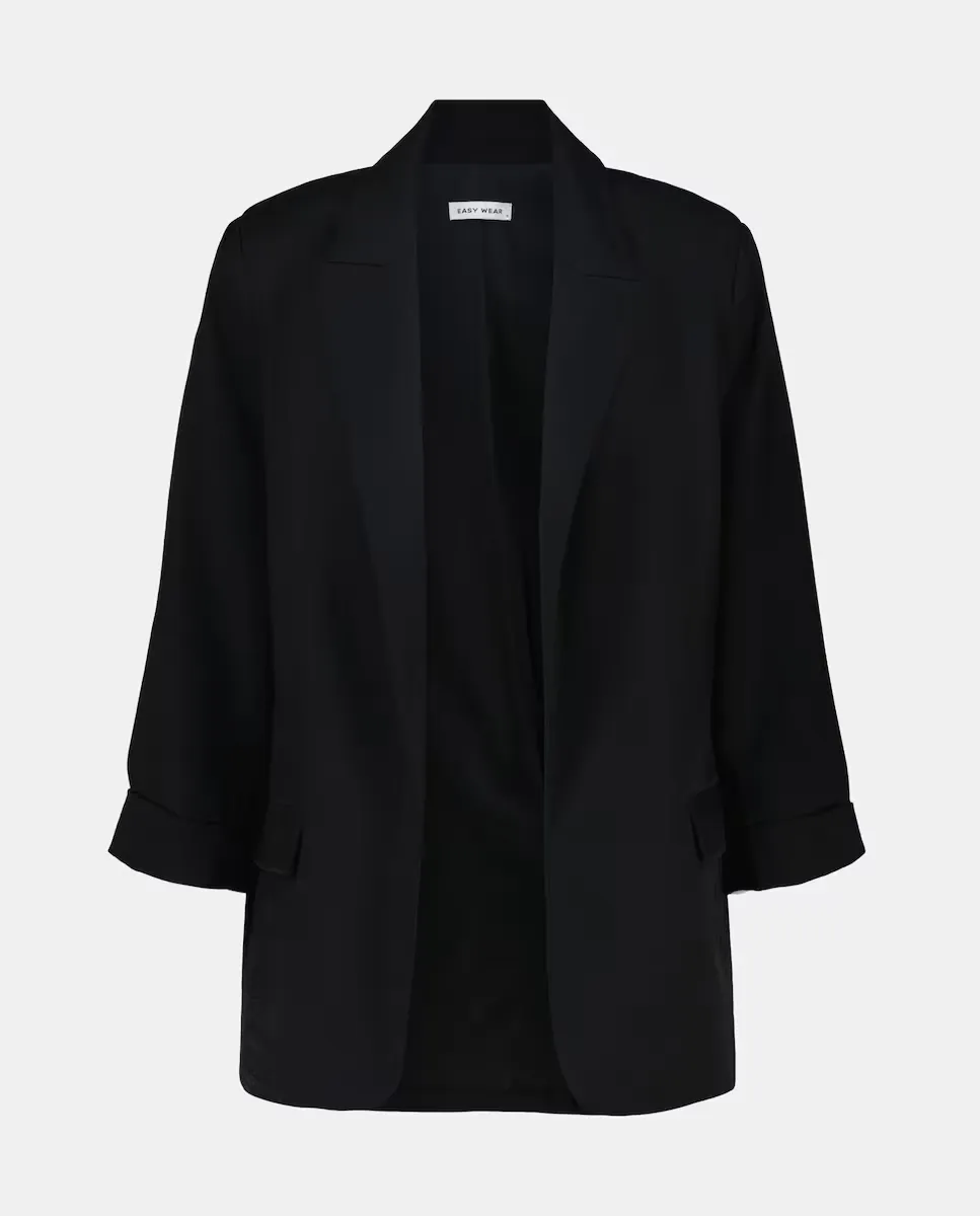 

Женский блейзер с потертостями Easy Wear, черный