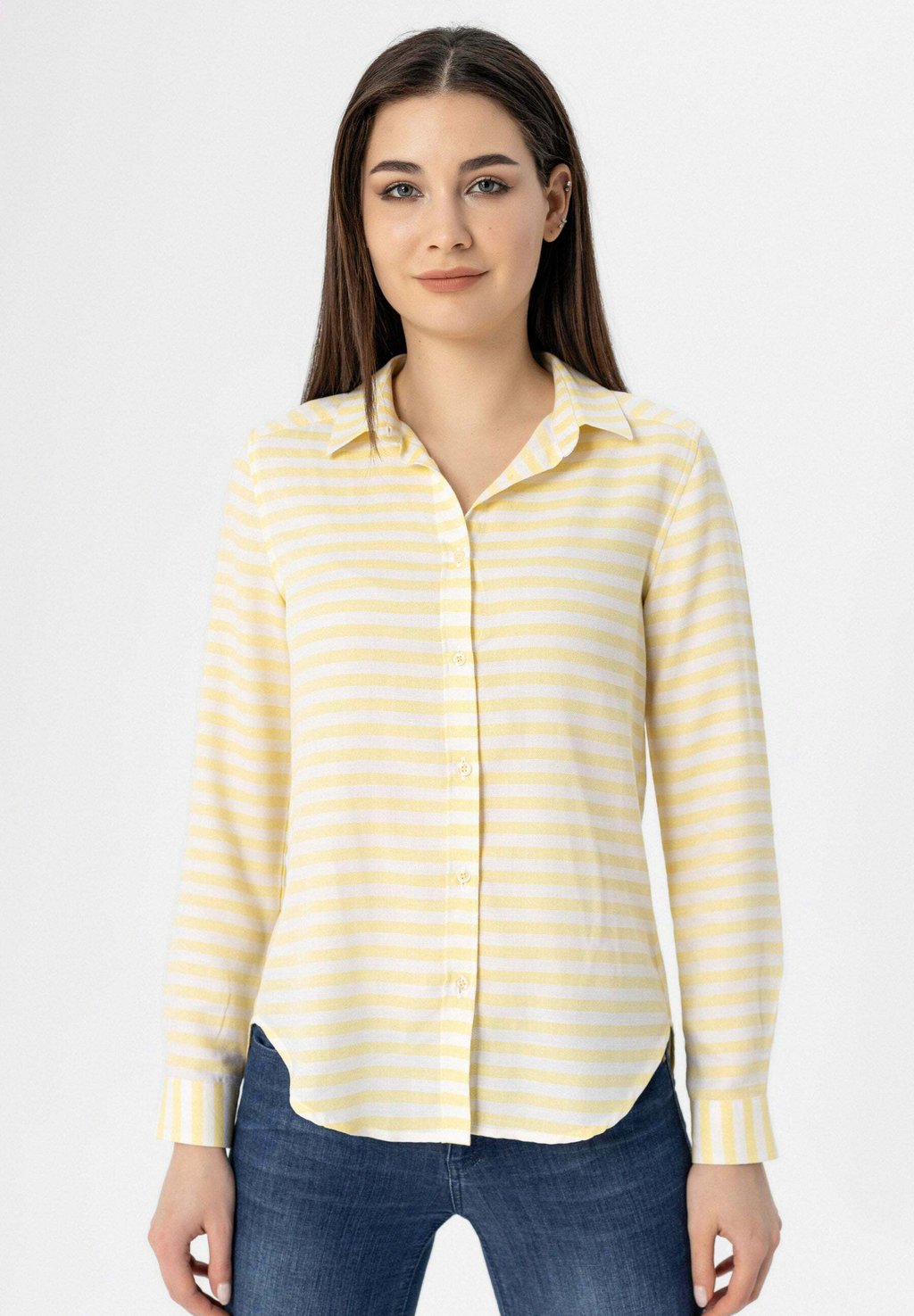 

Блузка-рубашка CLASSIC BLOUSE Moxx Paris, цвет yellow