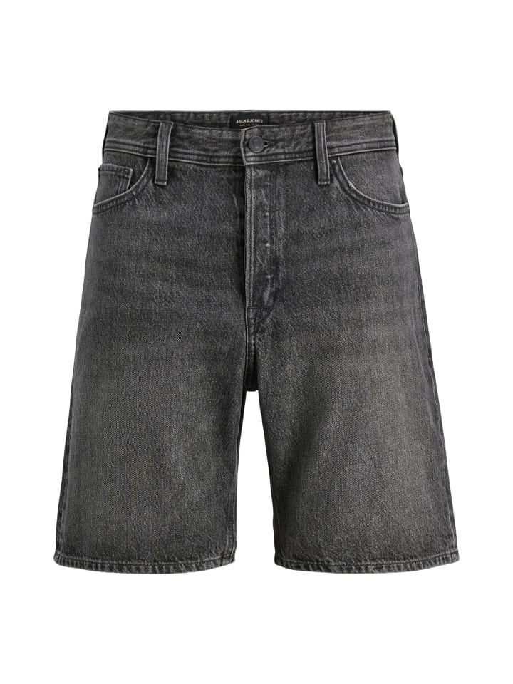

Джинсовые шорты JACK & JONES PLUS, черный деним
