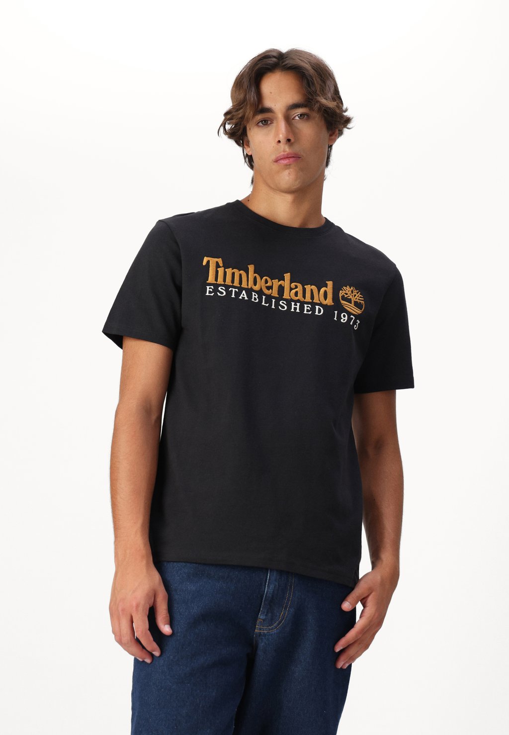 

Футболка с принтом LOGO TEE Timberland, черный