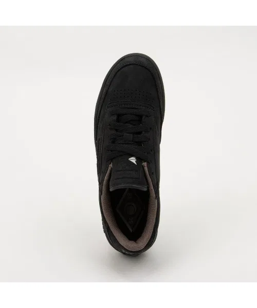 Унисекс кроссовки CLUB C 85 VINTAGE Reebok из нубука тёмно-зелёные — фото 4
