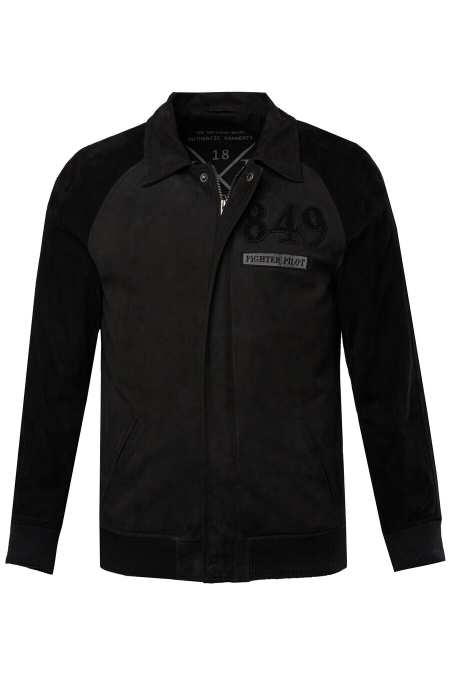 

Кожаная куртка JP1880 Between-Season Jacket, черный