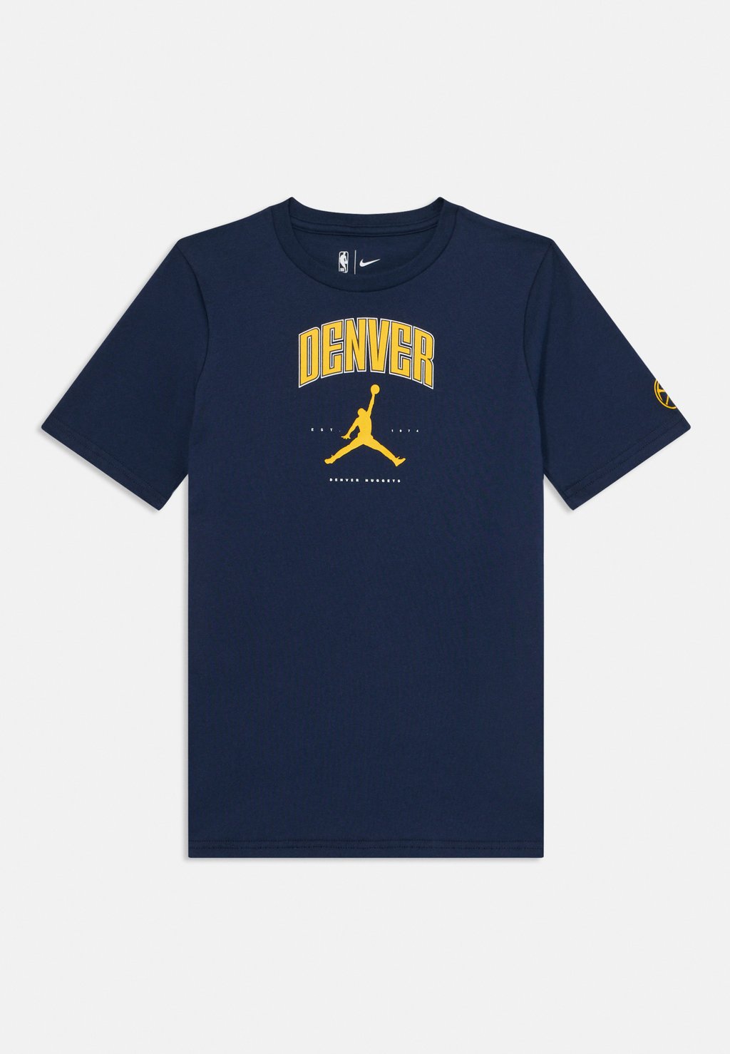 

Футболка с принтом NBA DENVER NUGGETS JORDAN CITIES TEE Nike Performance, темно-синий