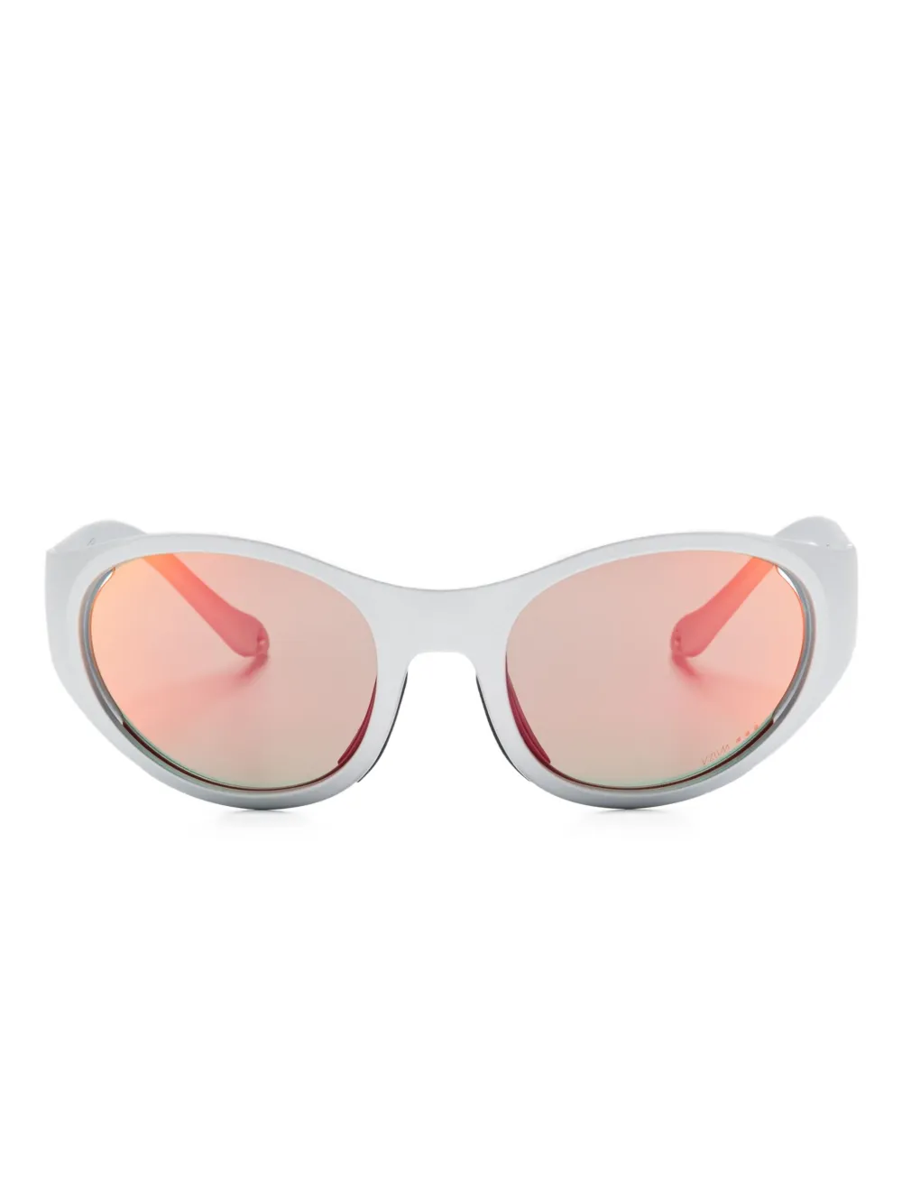 

Солнцезащитные очки Anvma в овальной оправе Alba Optics, серебряный