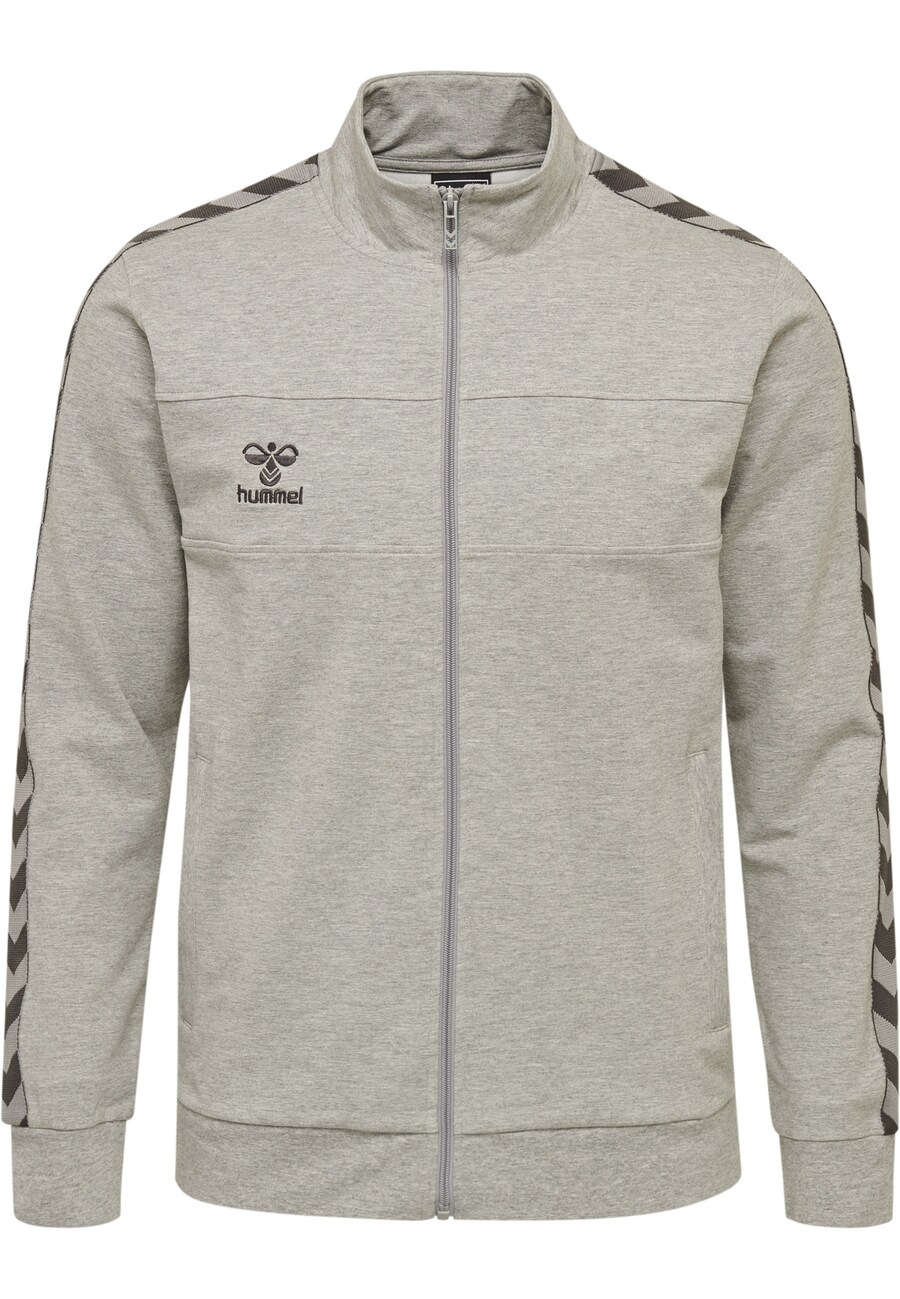 

Спортивная толстовка с капюшоном на молнии Hummel Move, цвет Greige/mottled grey
