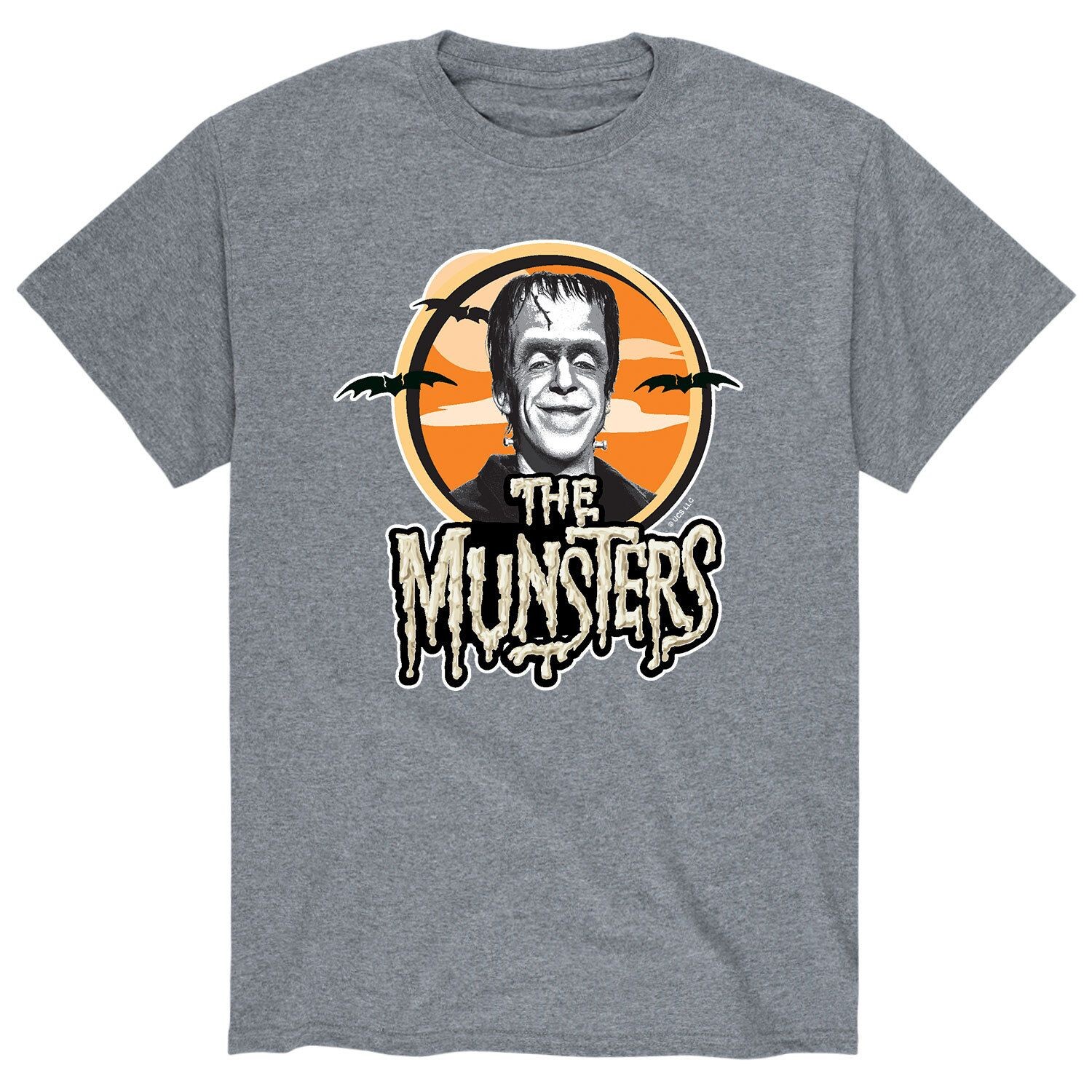 

Мужская футболка Herman с логотипом The Munsters Licensed Character