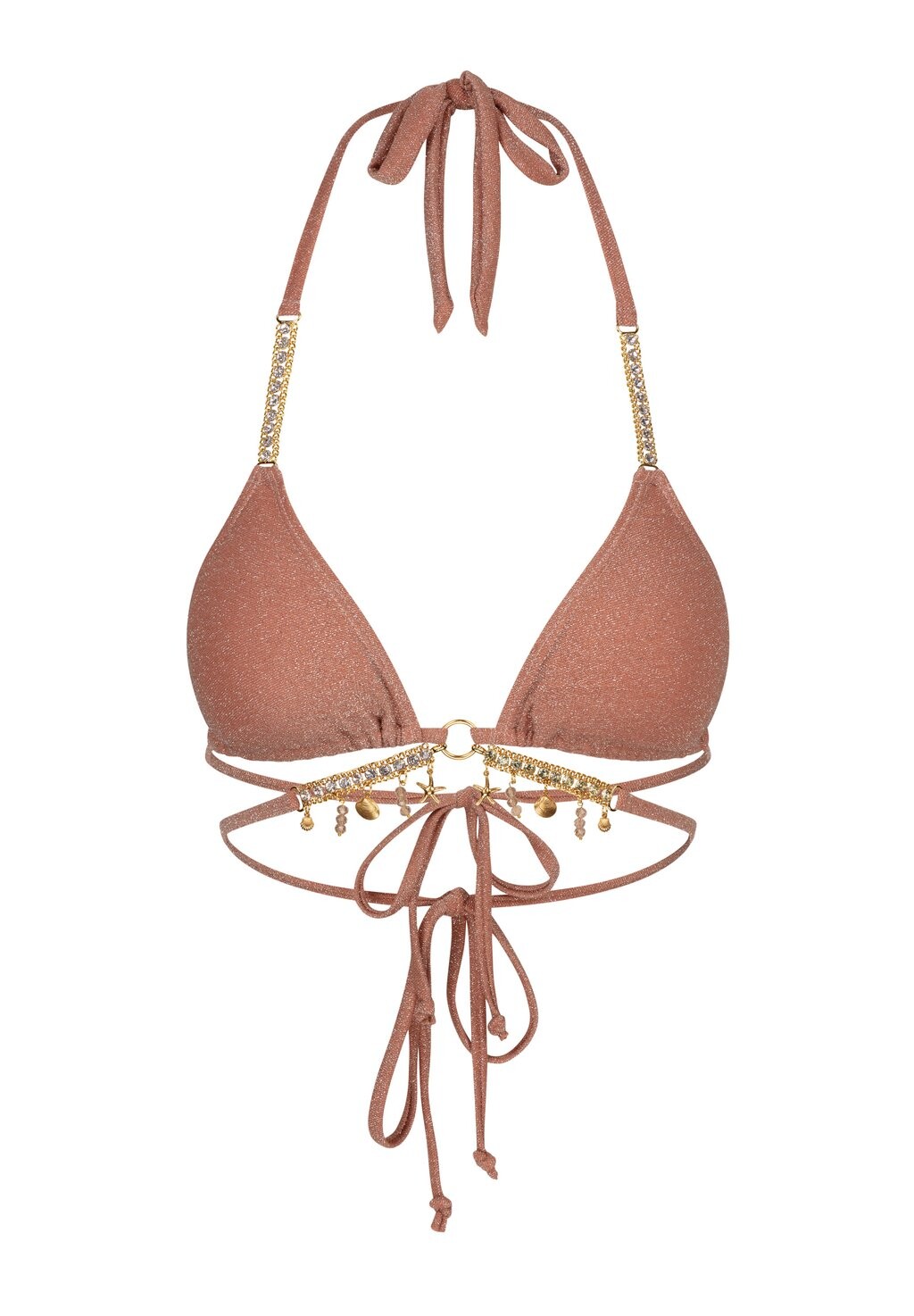 

Верх бикини MODA MINX BIKINI TOP LUMIERE SEYCHELLES TRIANGLE Moda Minx, оранжевый