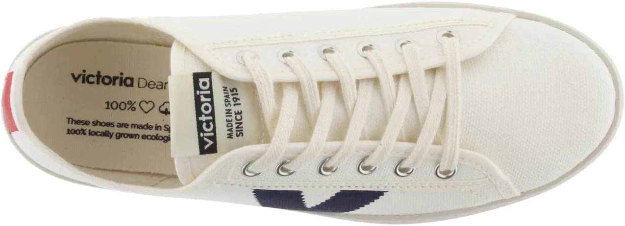 Кроссовки victoria Low-Top Berlin Canvas & Contrast, Blue — фото 4