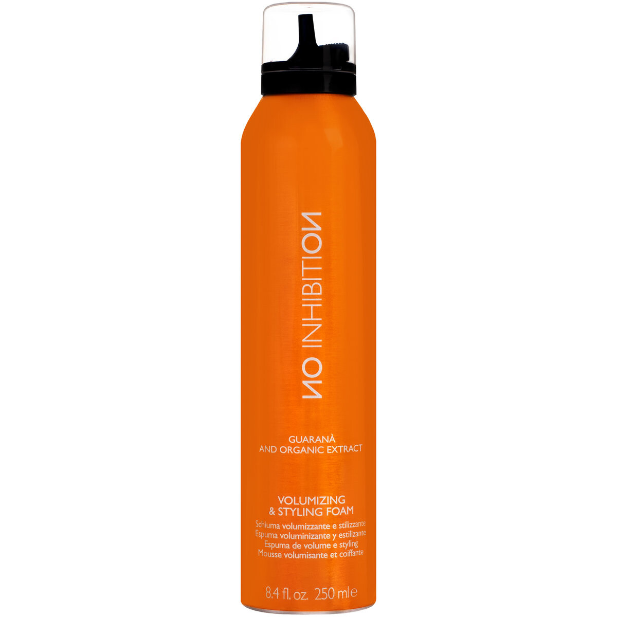 

No Inhibition, Volumizing & Styling Foam, фиксирующая пена для укладки, которая увеличивает объем волос, не утяжеляя их, 250 мл