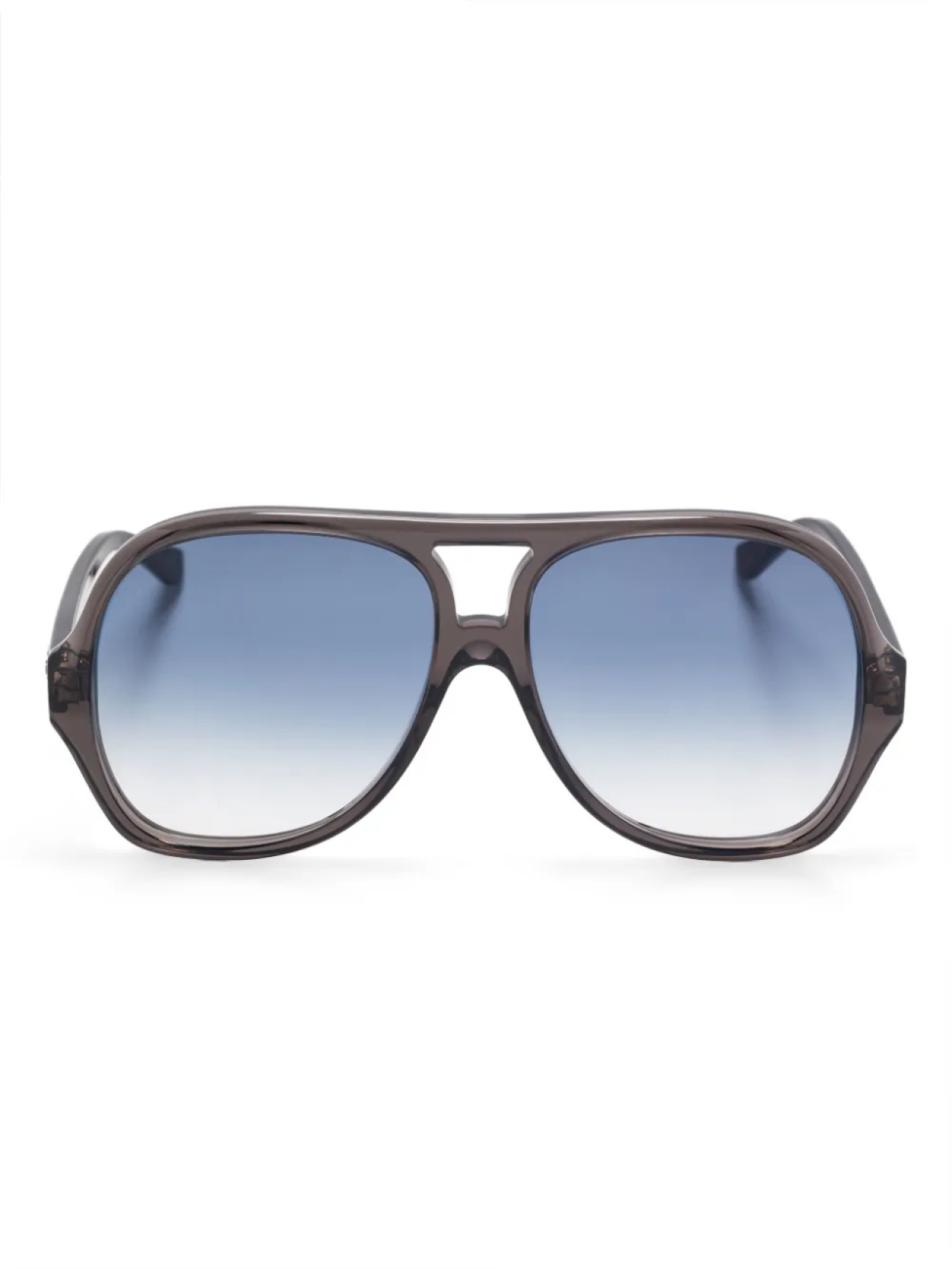 

Солнцезащитные очки-пилоты Chloé Eyewear, черный
