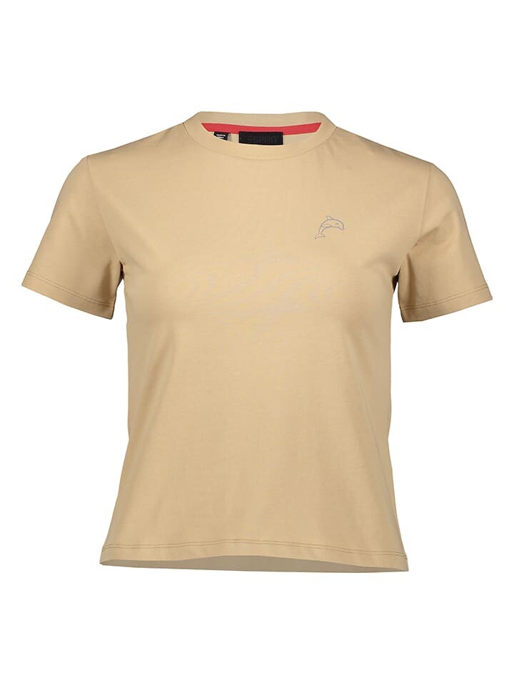 

Футболка ESPRIT Shirt, бежевый