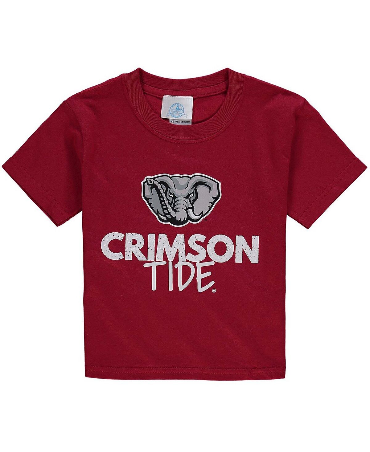

Футболка с круглым вырезом Big Boys Crimson Alabama Crimson Tide Two Feet Ahead