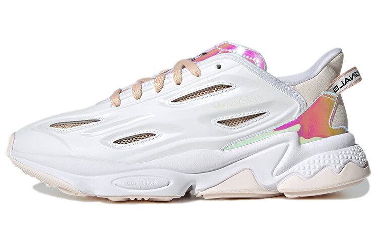 Кроссовки Adidas Originals Ozweego Lifestyle GX2957, белый/розовый