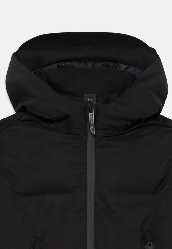 Зимняя куртка-пуховик jcofusion Jack & Jones Junior, Black — фото 4