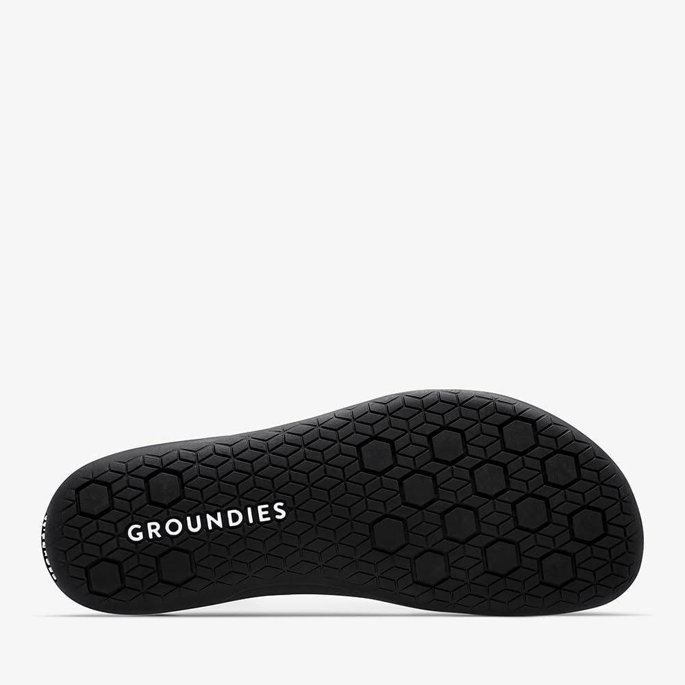 Спортивные кроссовки GROUNDIES Active Knit Barefoot Shoes для мужчин- легкие кроссовки с широким носком, подкладкой из микрофибры и нескользящей подошвой, черный — фото 3