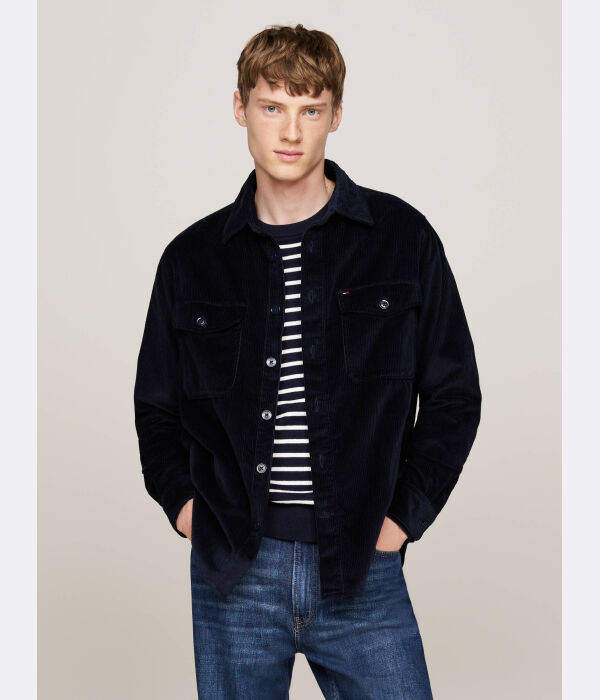 

Рубашка Loose fit Tommy Hilfiger, синий