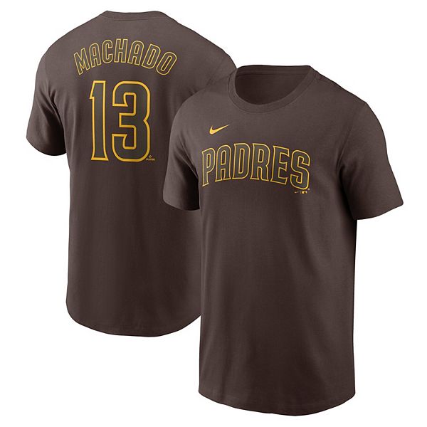 

Футболка мужская Manny Machado brown San Diego Padres fuse name & number Nike