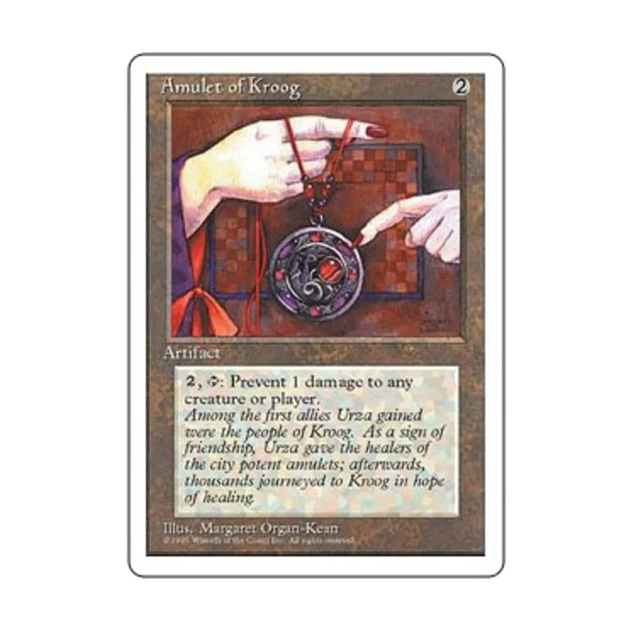 

CCG Амулет Круга (С), MTG - 4th Edition