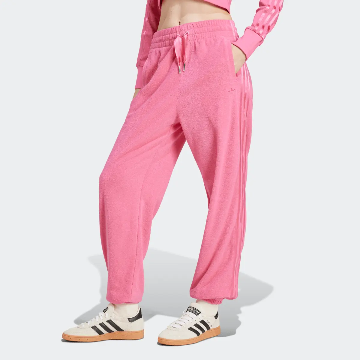 

Джоггеры adidas Originals, розовый