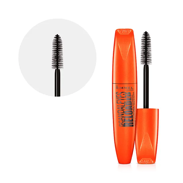 Тушь для ресниц Scandaleyes Reloaded Rimmel London, цвет black brown — фото 3