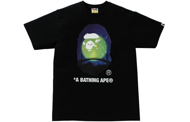 

Футболка Ape Head Series для мужчин A Bathing Ape, белый