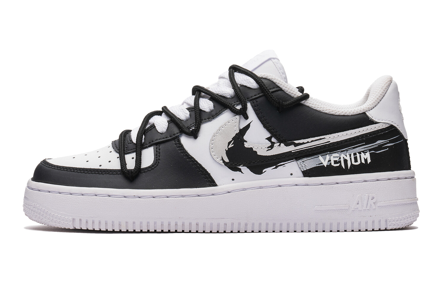

Кроссовки Nike Air Force 1 Skateboarding Shoes Men Low-top Black/White, белый