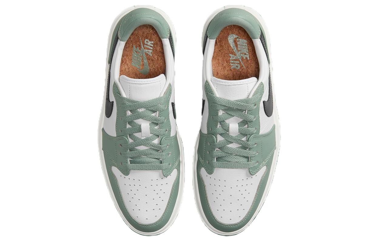 Jordan Air Jordan 1 винтажные баскетбольные кроссовки мужские, Barely Volt/Barely Grape/Gridiron — фото 4