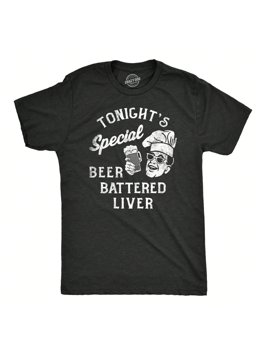 

Футболка мужская Tonights Special Beer Battered Liver, черный