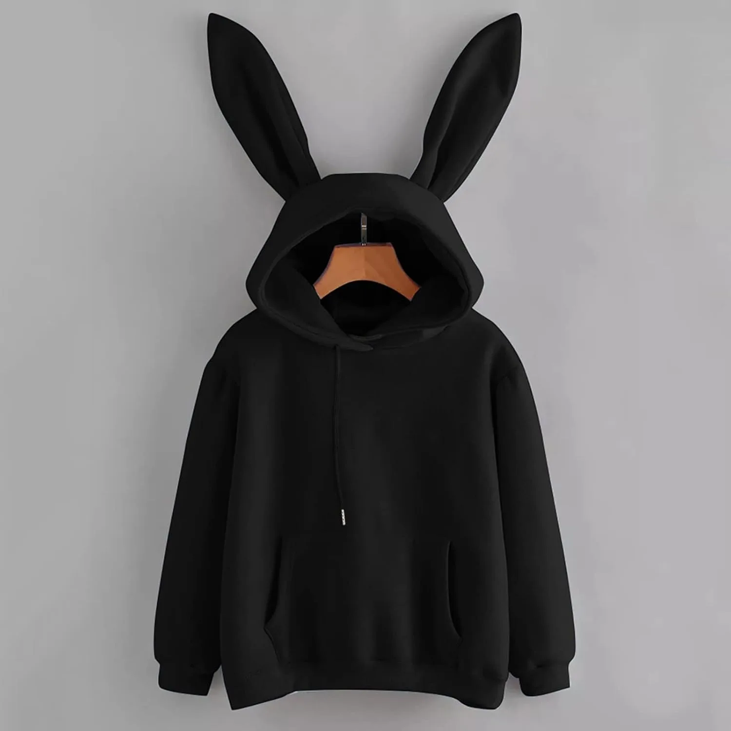Толстовка Bunny с ушками — кавайная с длинными рукавами для подростков — фото 2