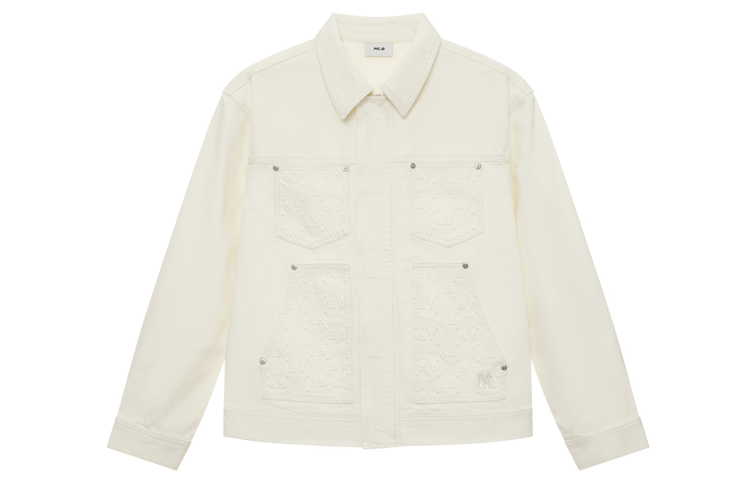 

MLB Куртка джинсовая унисекс, Dark Cream