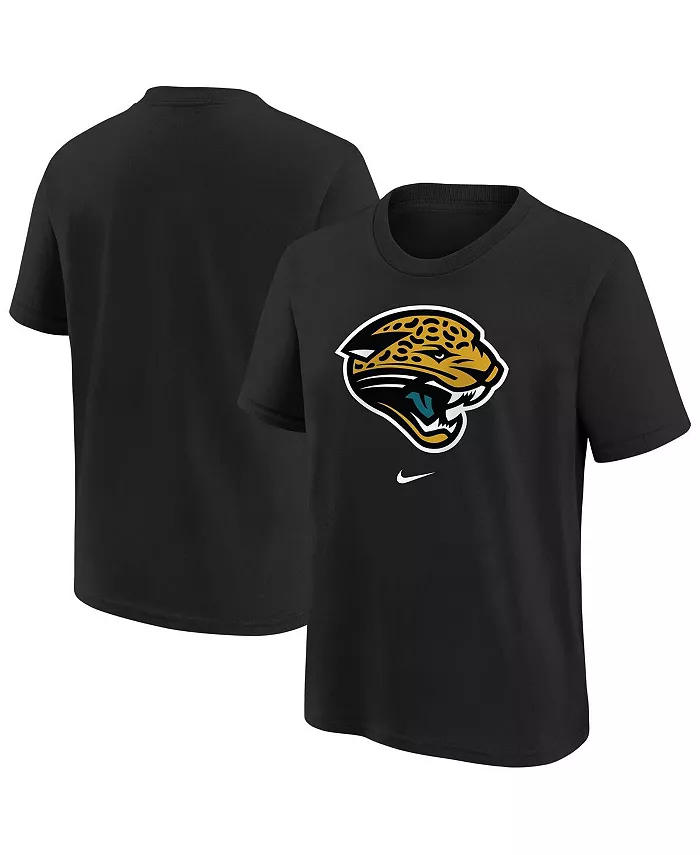 

Футболка с ретро-логотипом Jacksonville Jaguars для мальчиков и девочек, черная Nike
