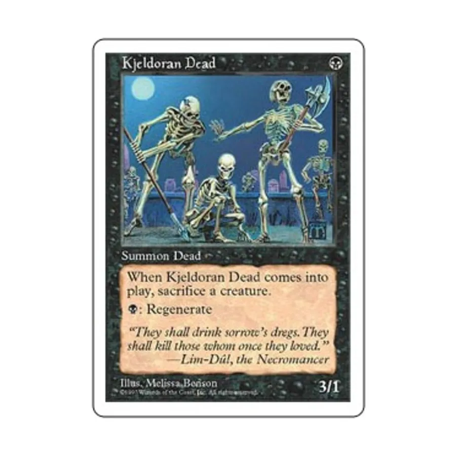 

CCG Кьелдоран Мертвый (К), MTG - 5th Edition
