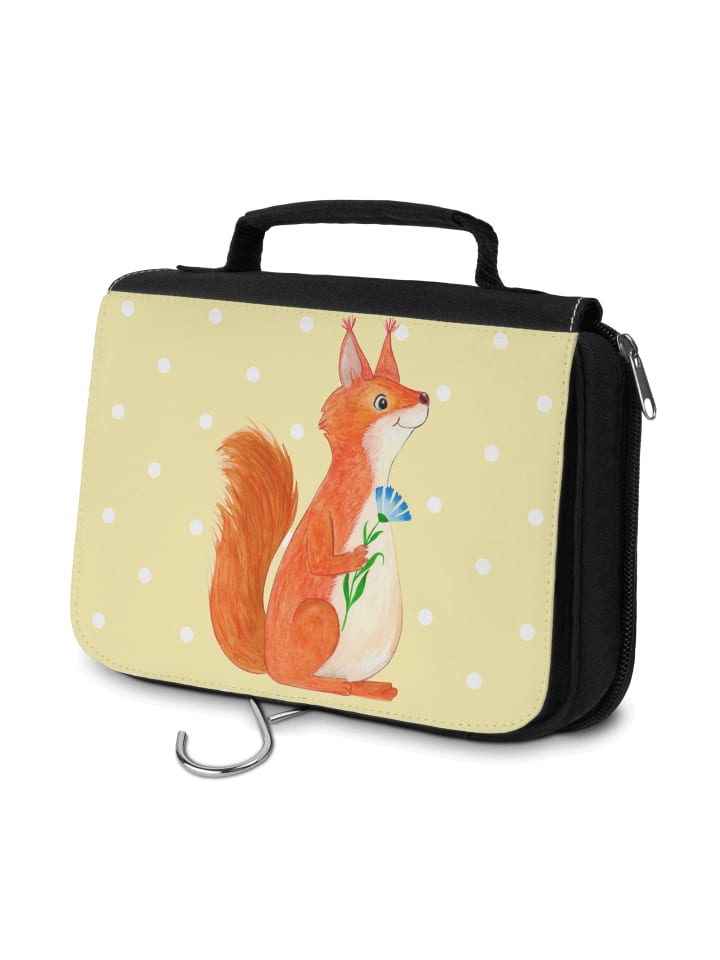 

Mr. & Mrs. Panda Косметичка белка цветок без слов пастельно-желтый