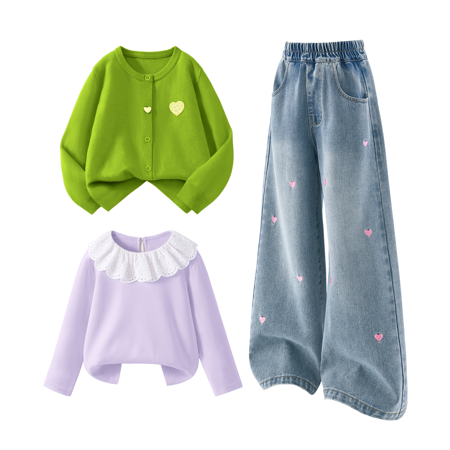 

Детская повседневная спортивная одежда Disney, фиолетовый