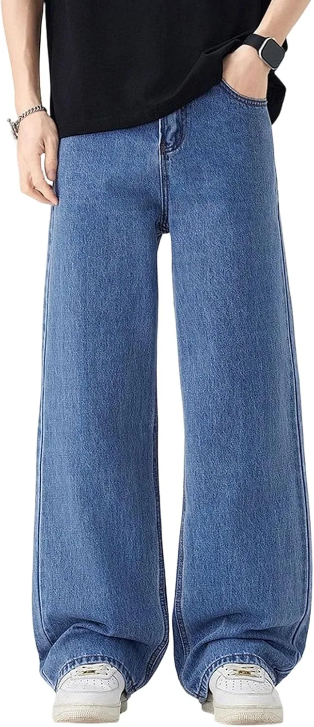 Джинсы прямого кроя Y2K, Light Blue1 B3